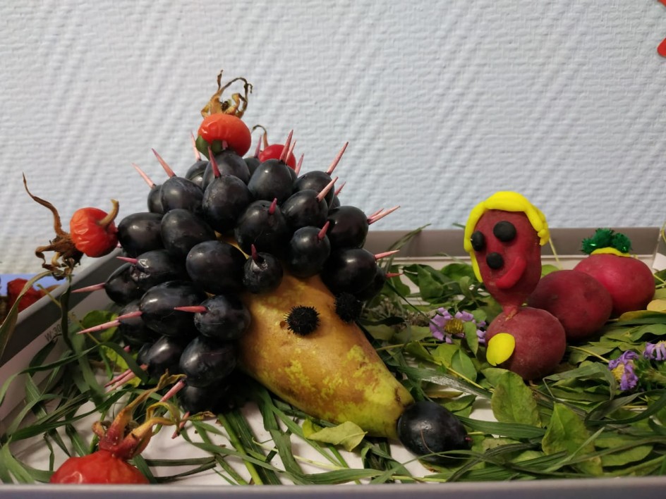 Ёжик в лесу