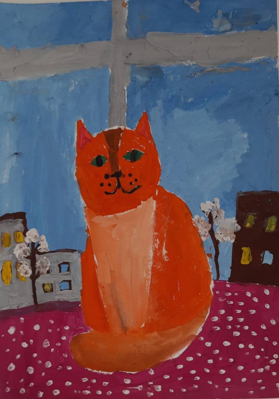 "Котик у окна"