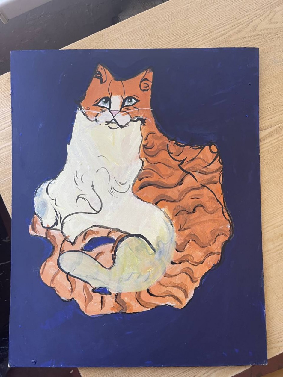Рыжий кот