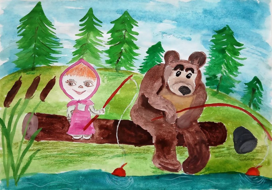 На рыбалке