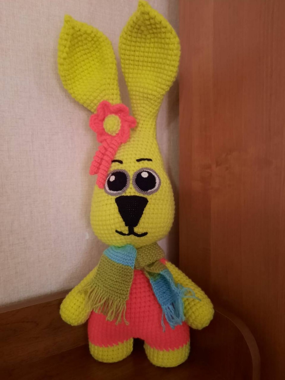 Зайка Лимончик