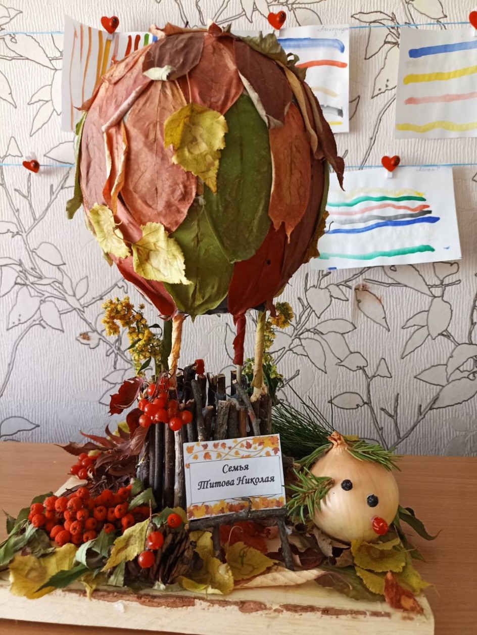 "Воздушный шар с корзиной"