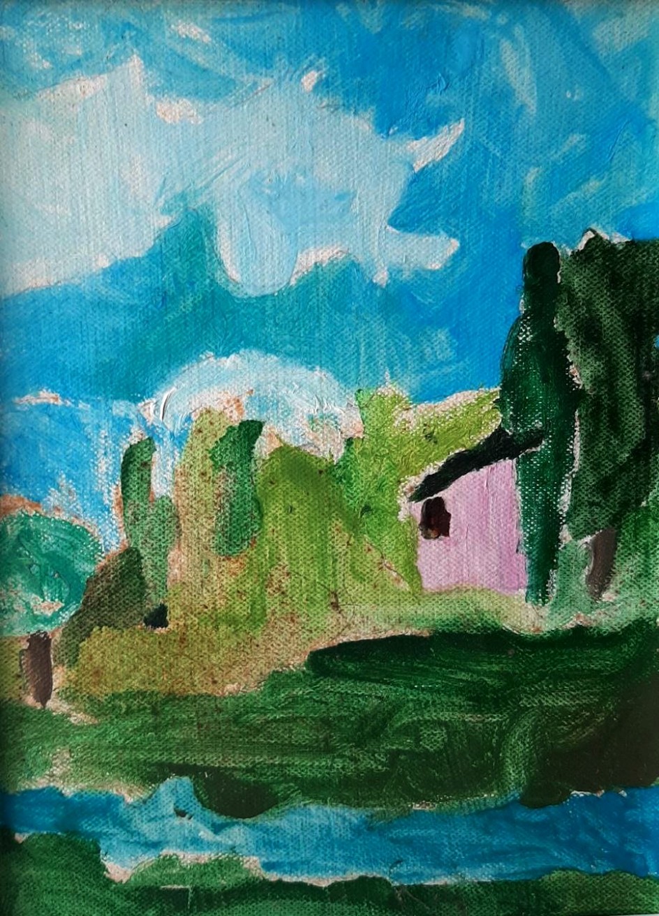 Домик у реки