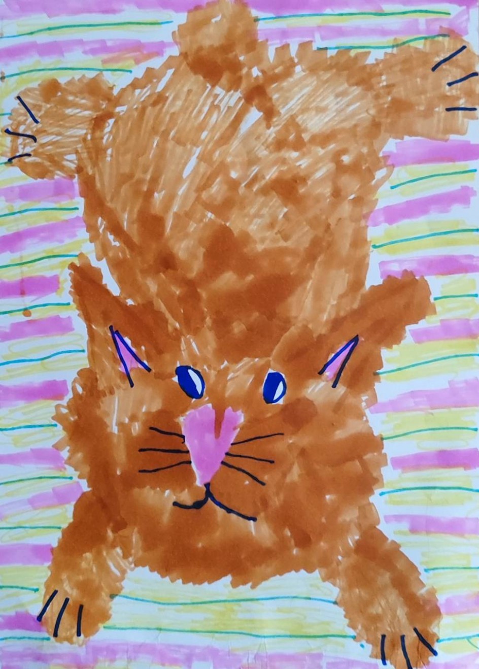 Мой любимый рыжий кот