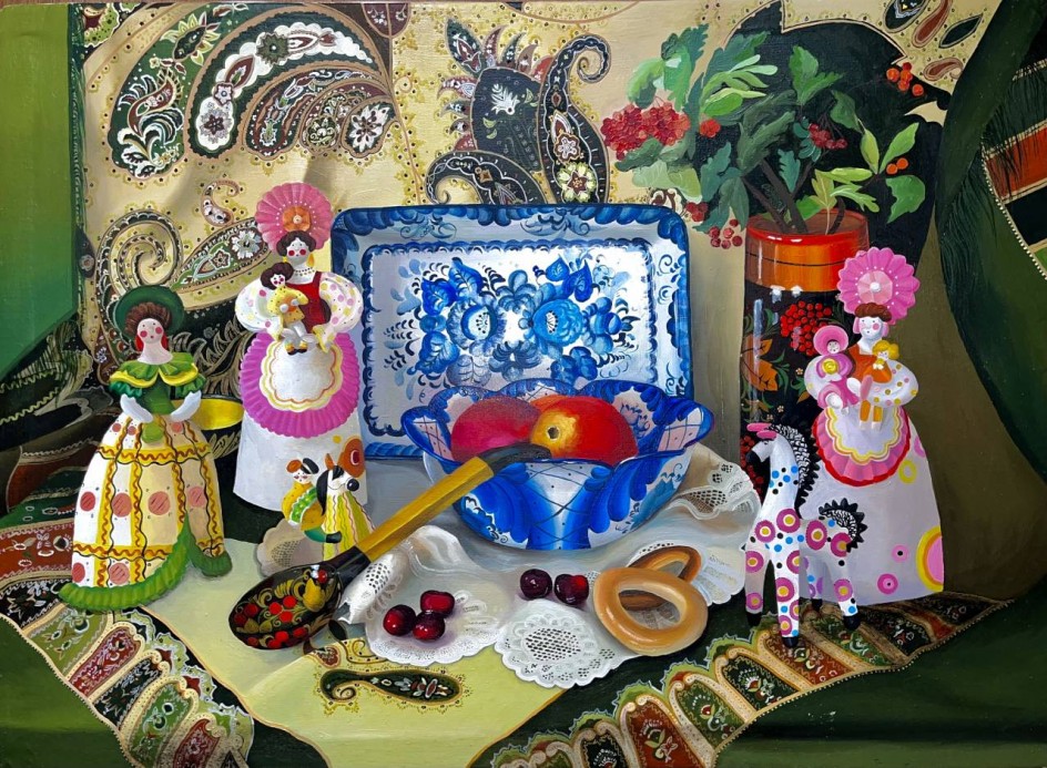 «Натюрморт с яблоками»