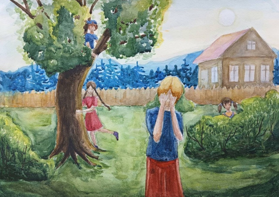 Прятки в деревне