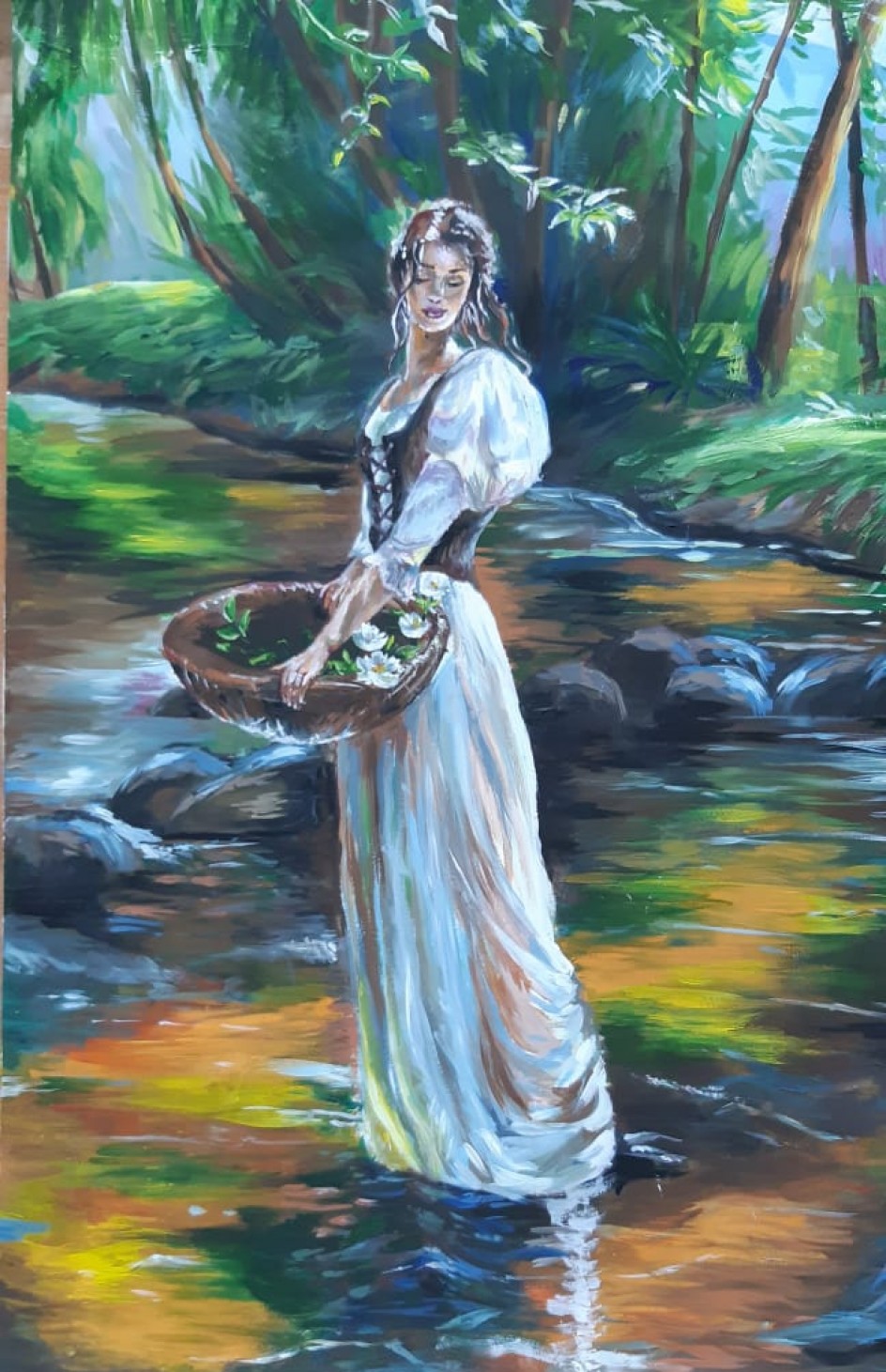 Юная красавица
