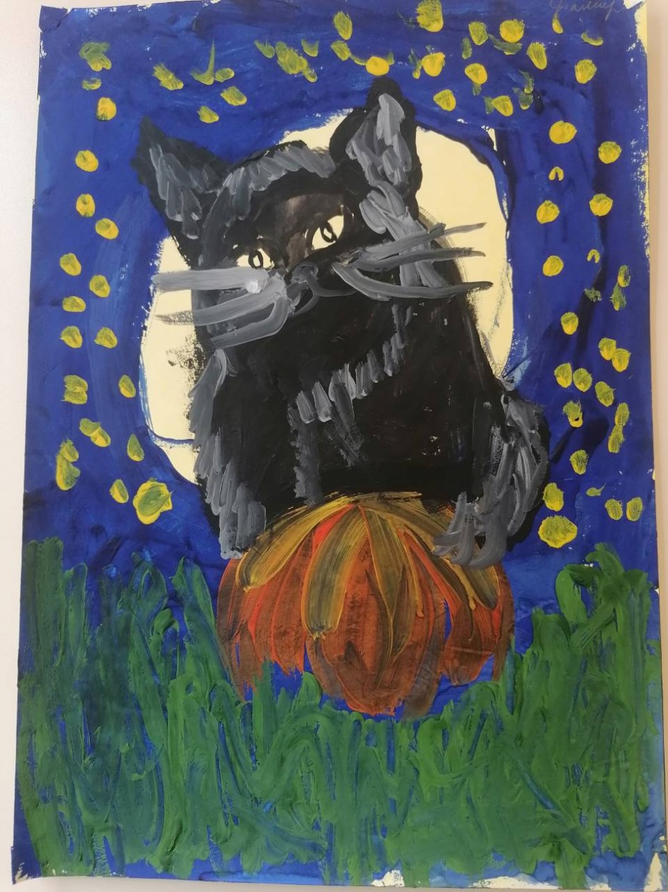Чёрный кот