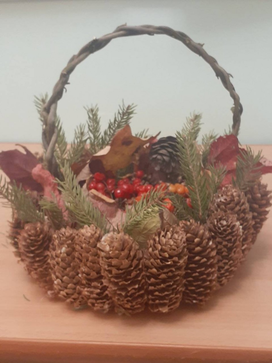 Корзинка из леса
