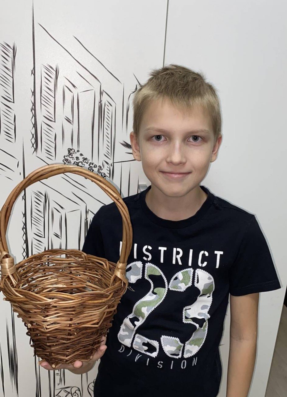 Корзина из лозы
