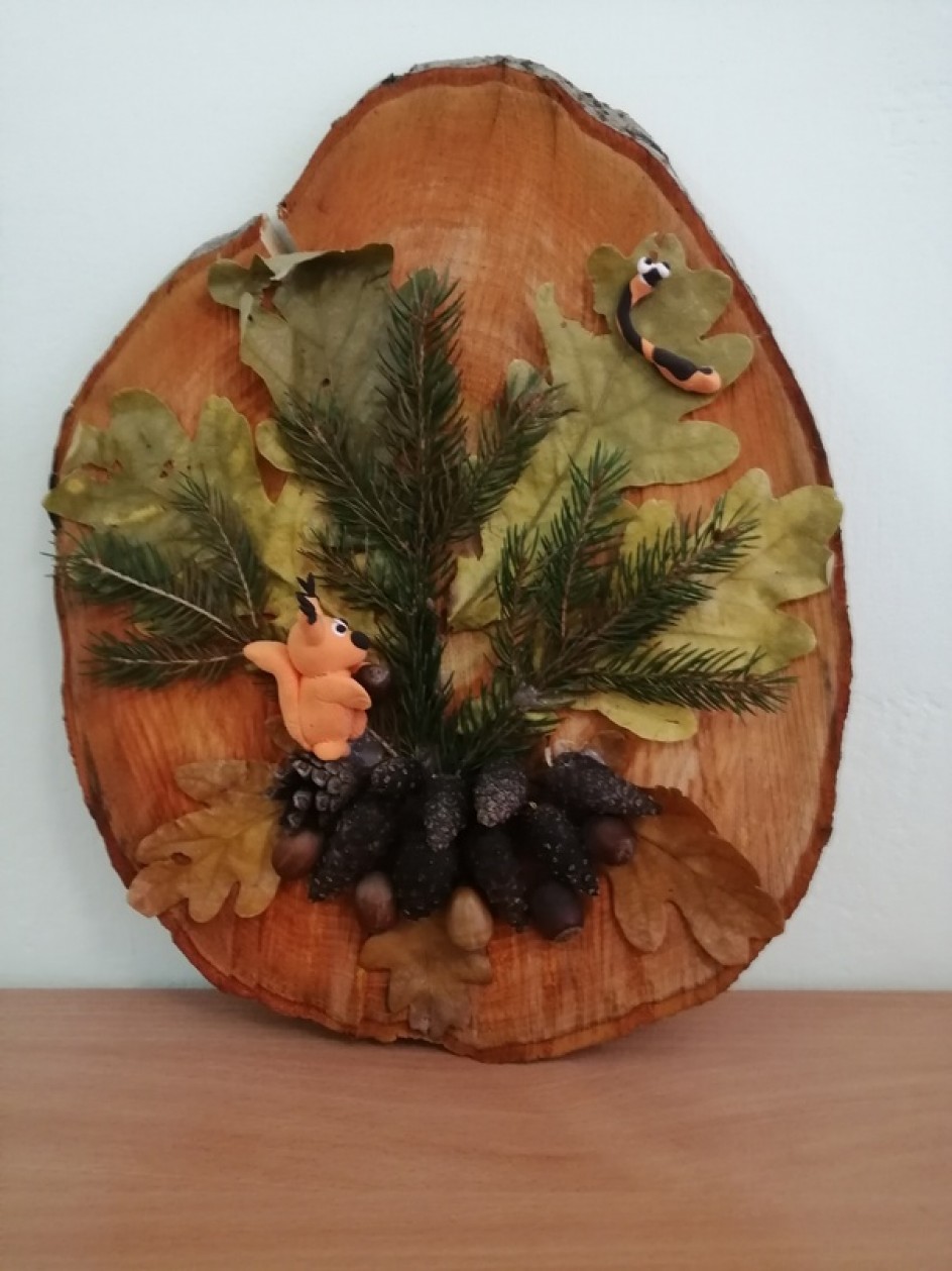 Осеннее панно