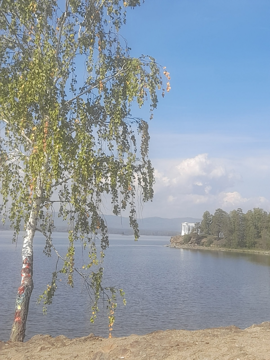 В дымке