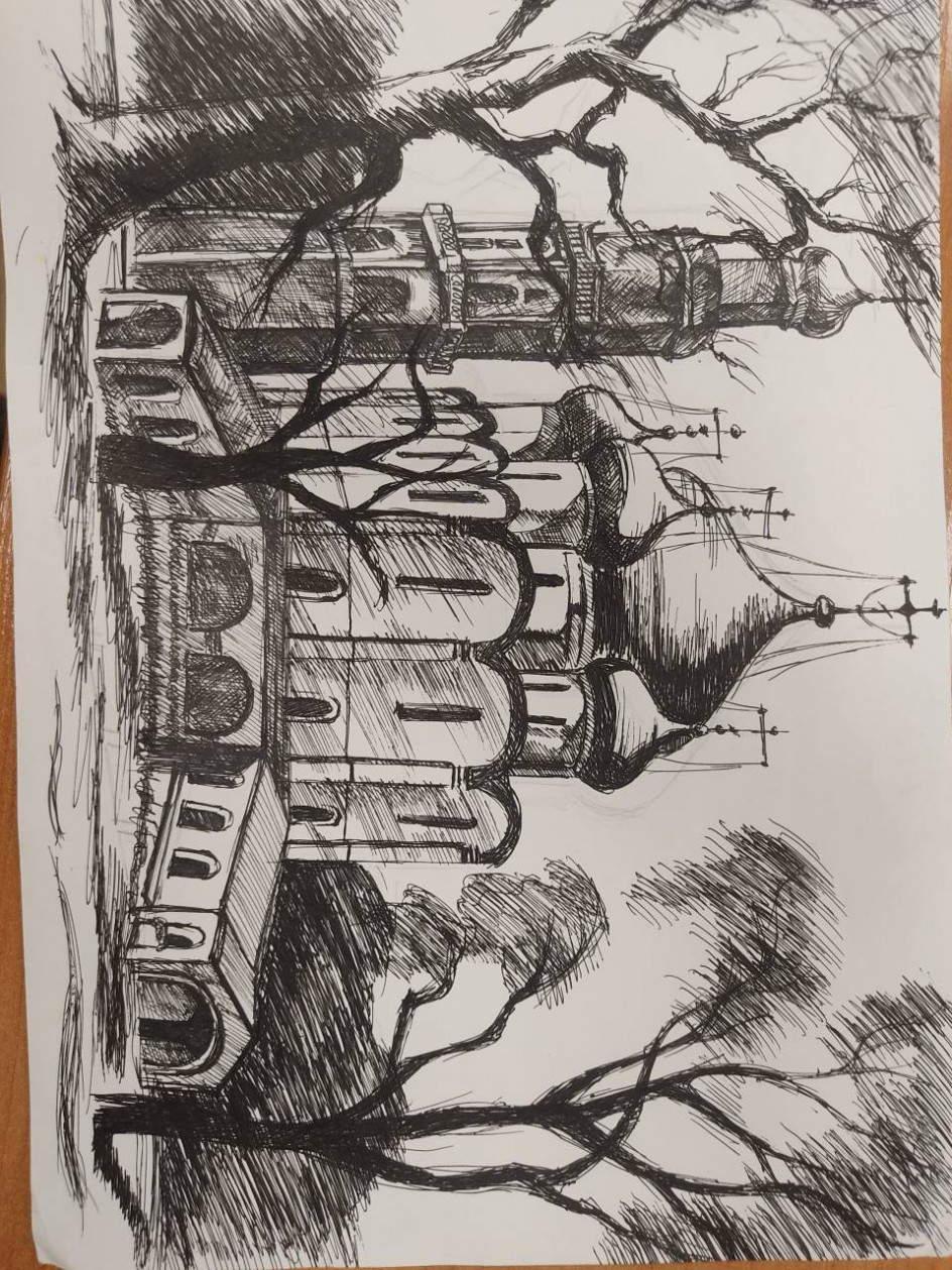 Старинный храм