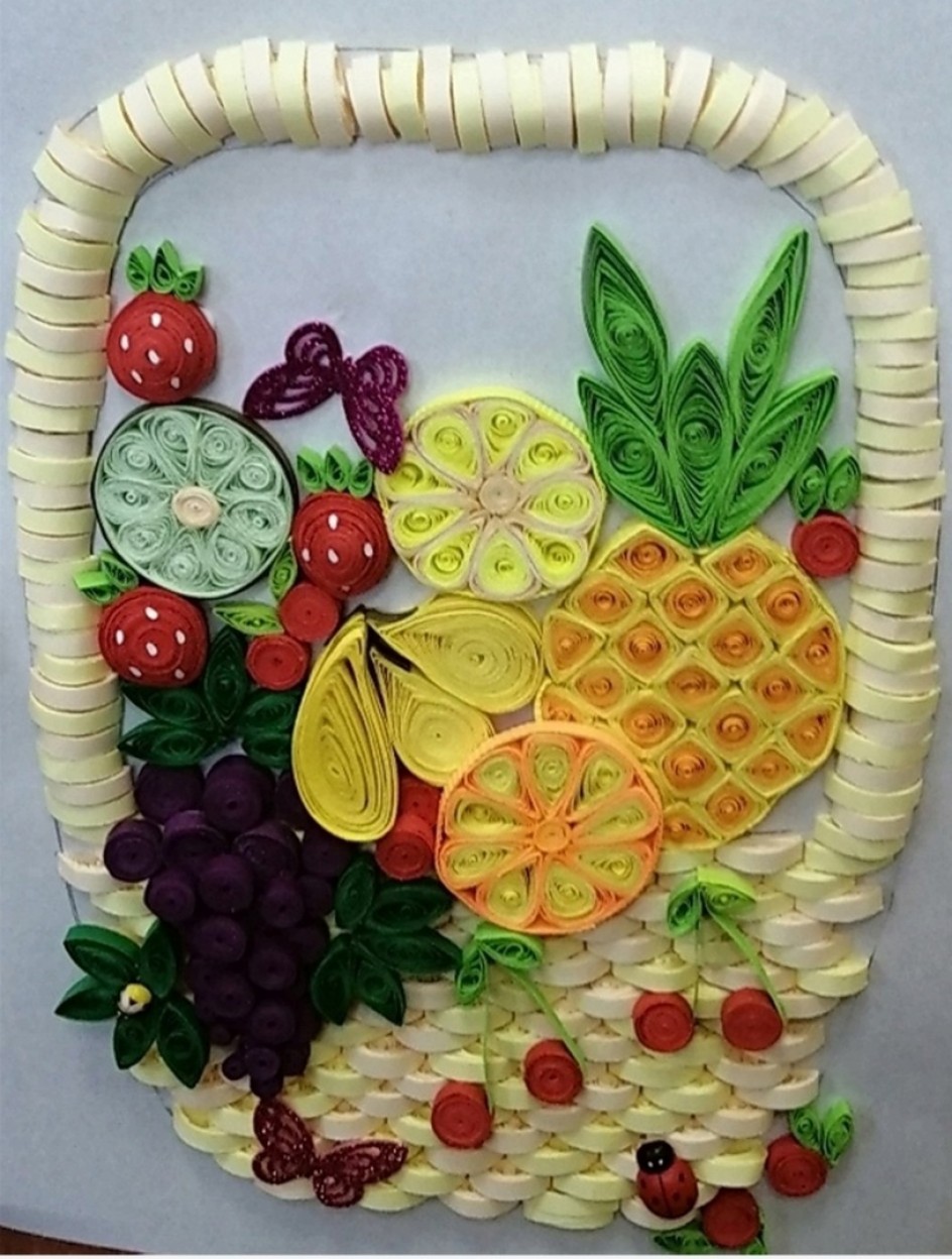 Корзина с фруктами
