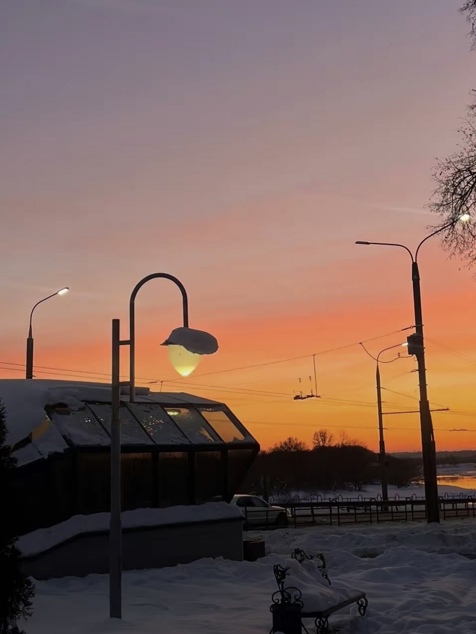 Морозный вечер