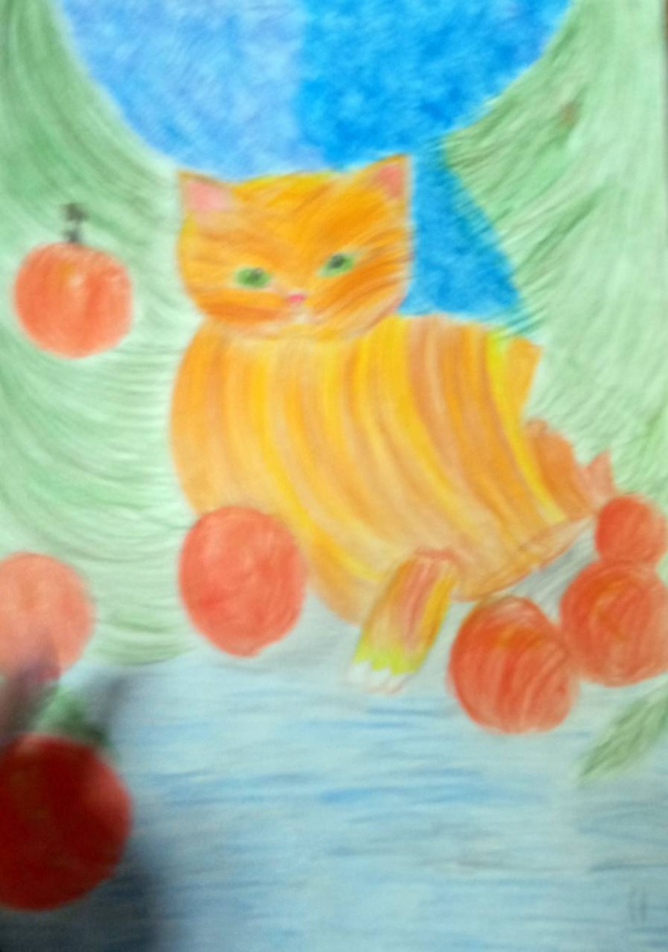 Новогодний кот
