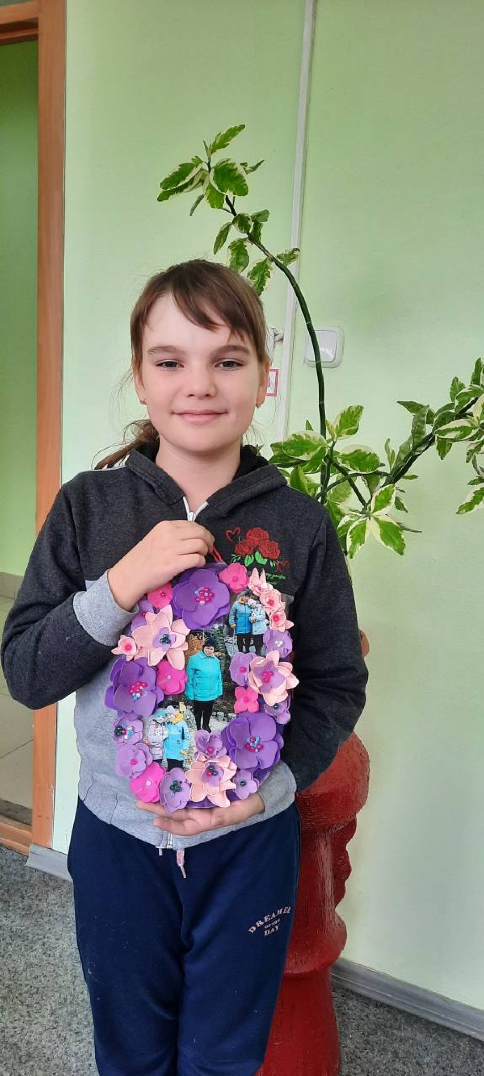Рамка из фоамирана
