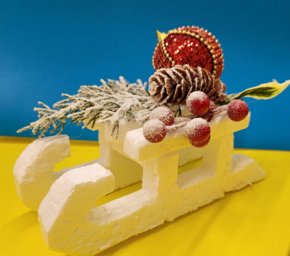 Санки для Дедушки Мороза