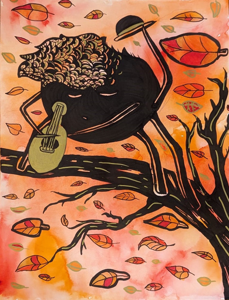 Скрипач на ветке