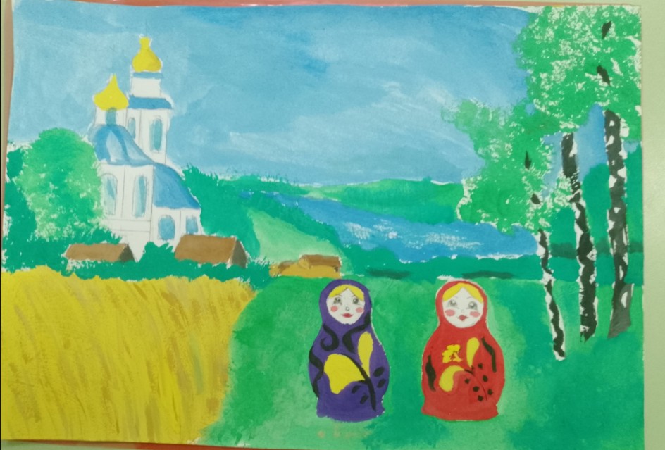 Русские матрёшки.