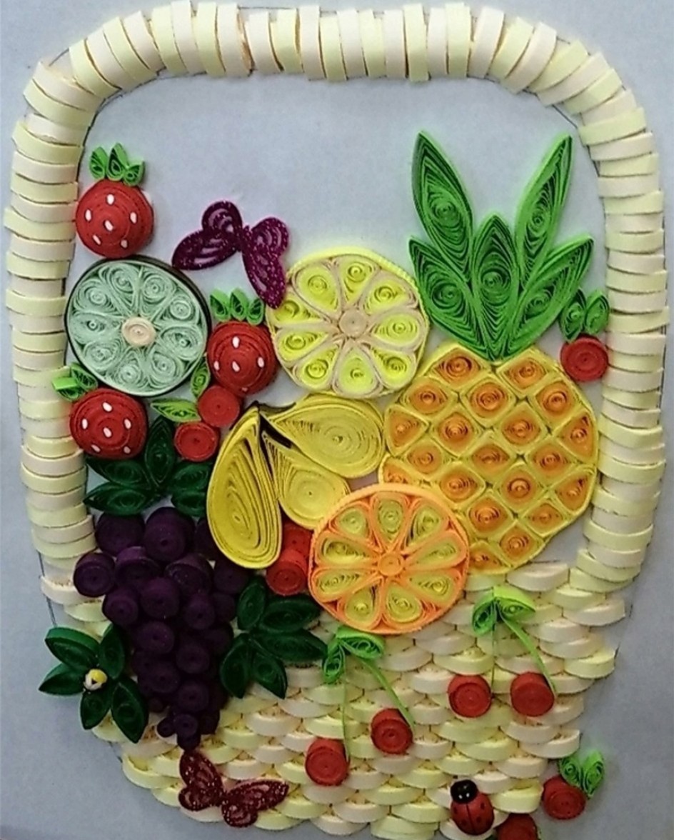 Корзина с фруктами
