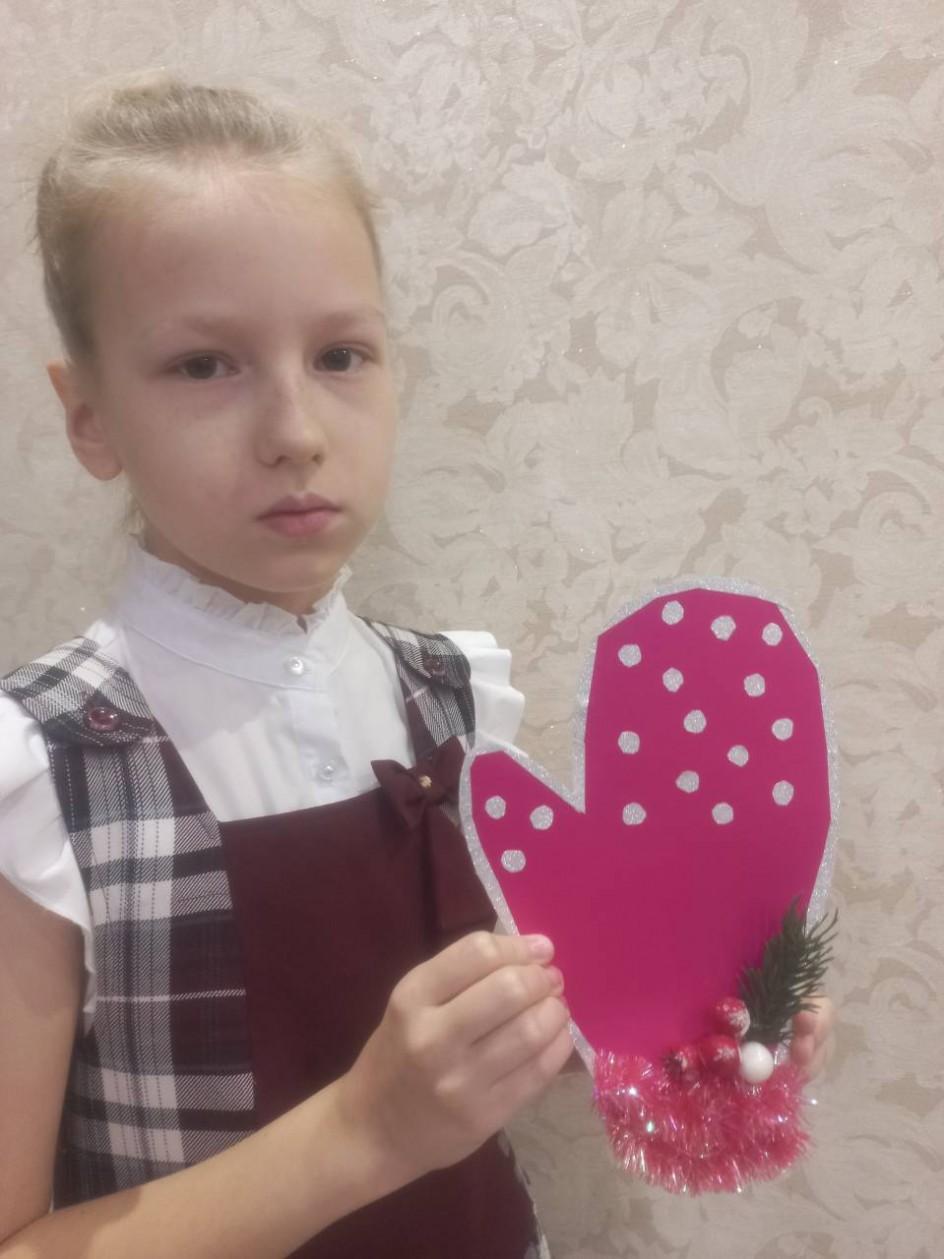Варежка для дедушки Мороза