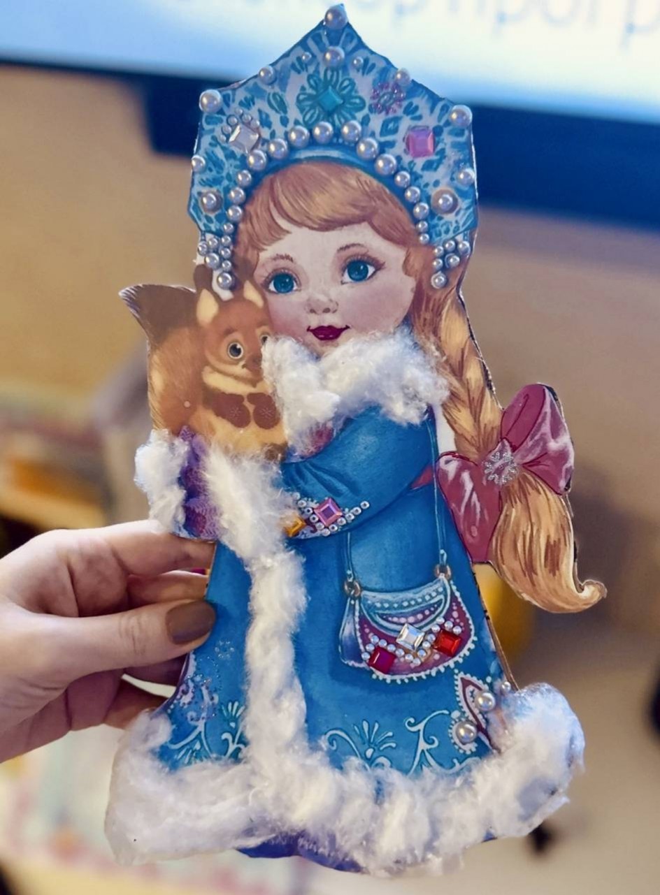 Снегурочка-краса, длинная коса