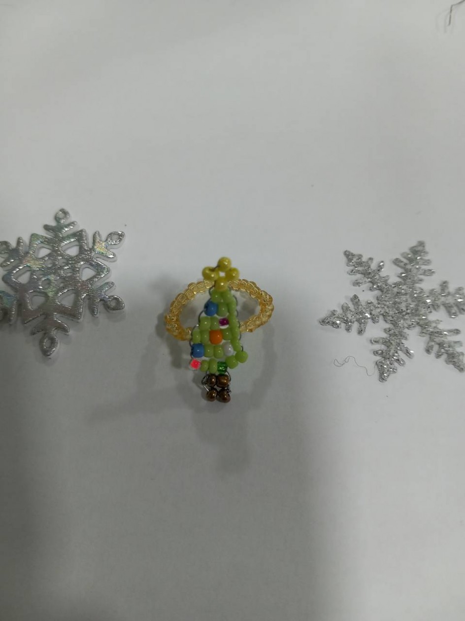 Новогоднее колечко