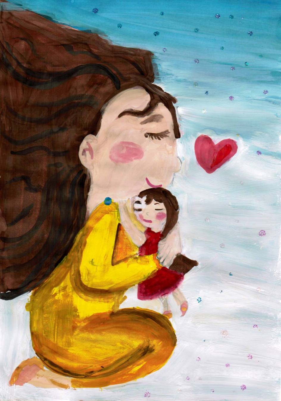 Любимая мамочка