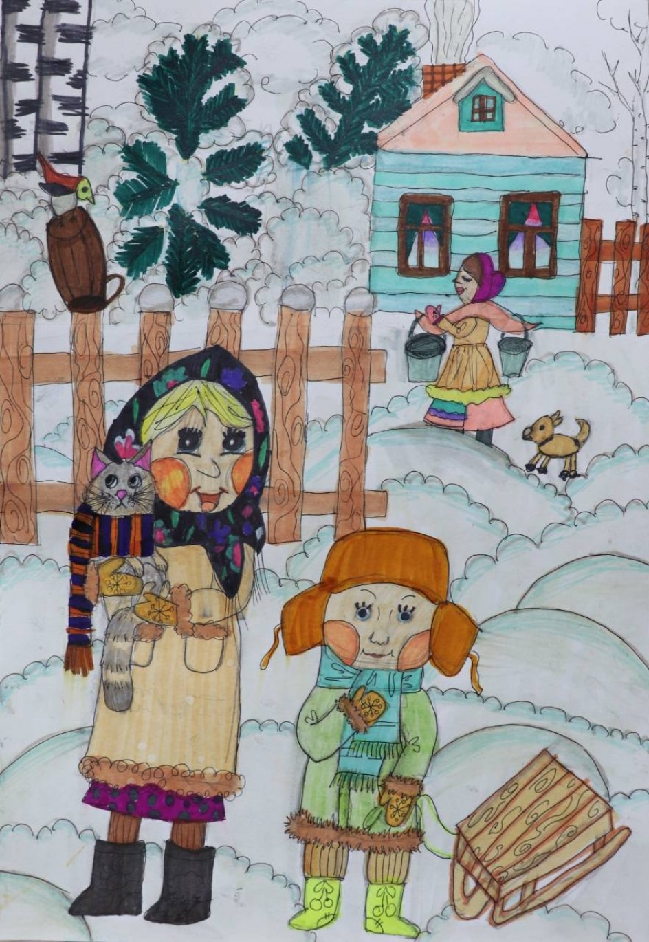 Зимний праздник Новый год