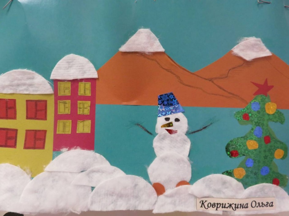Городской снеговик