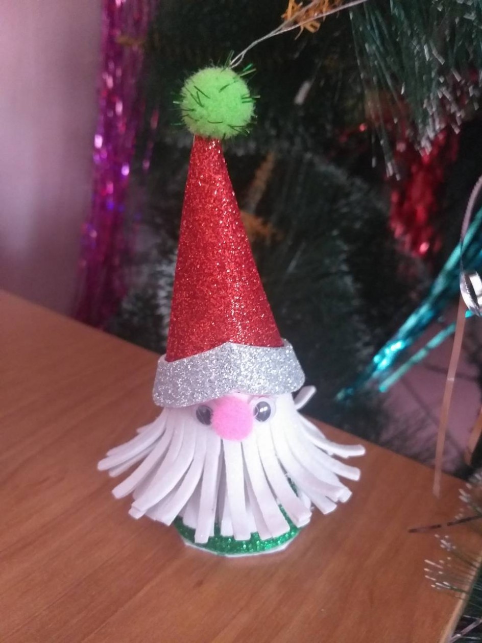Новогодняя игрушка "Дед Мороз"