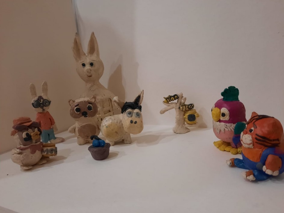 Герои любимых мультфильмов