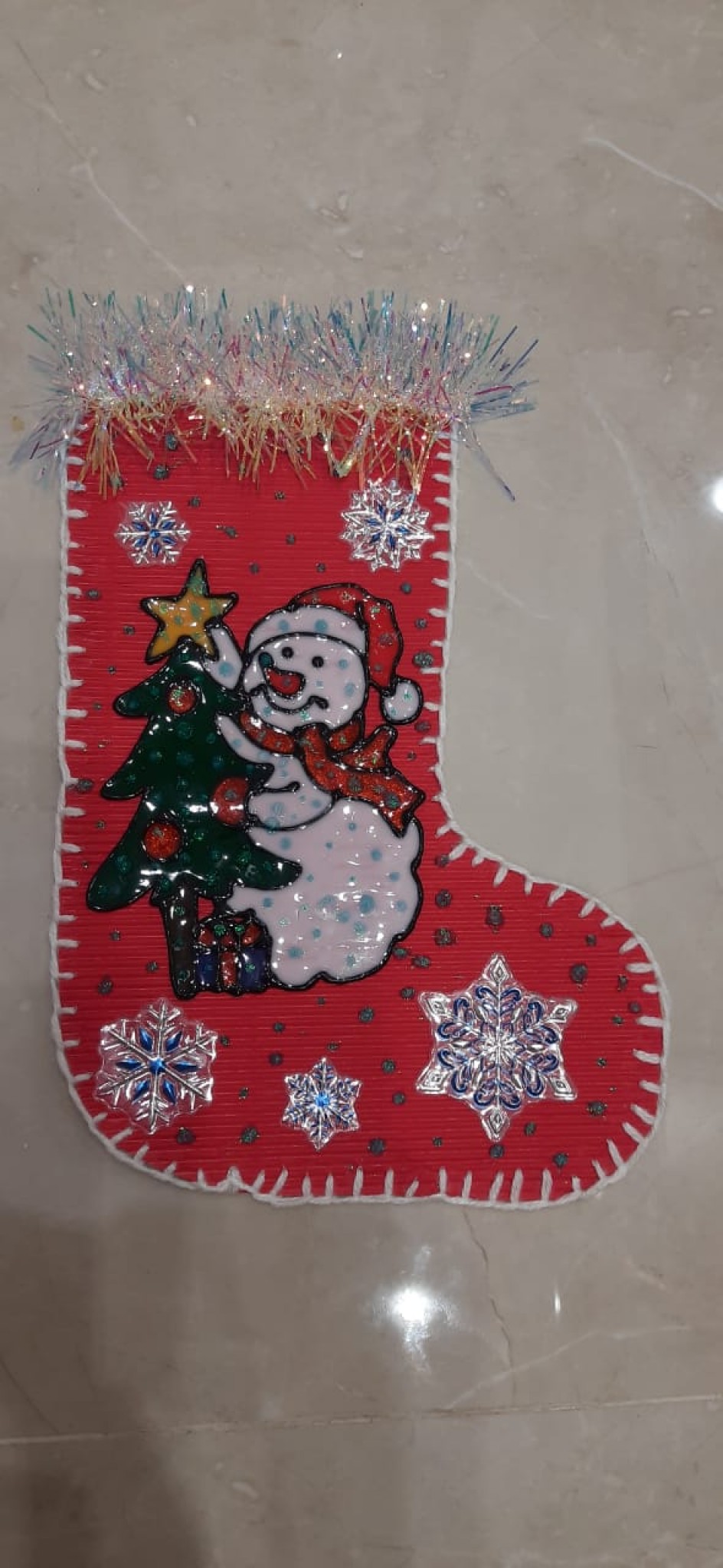 Новогодний носочек