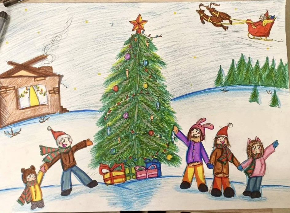 Дети любят Новый год!