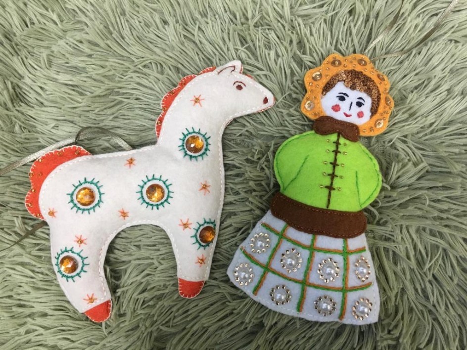 игрушки ёлочные