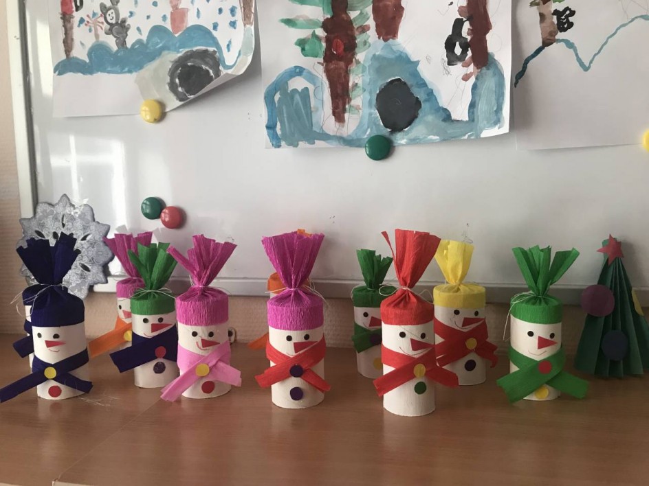 Хоровод снеговиков