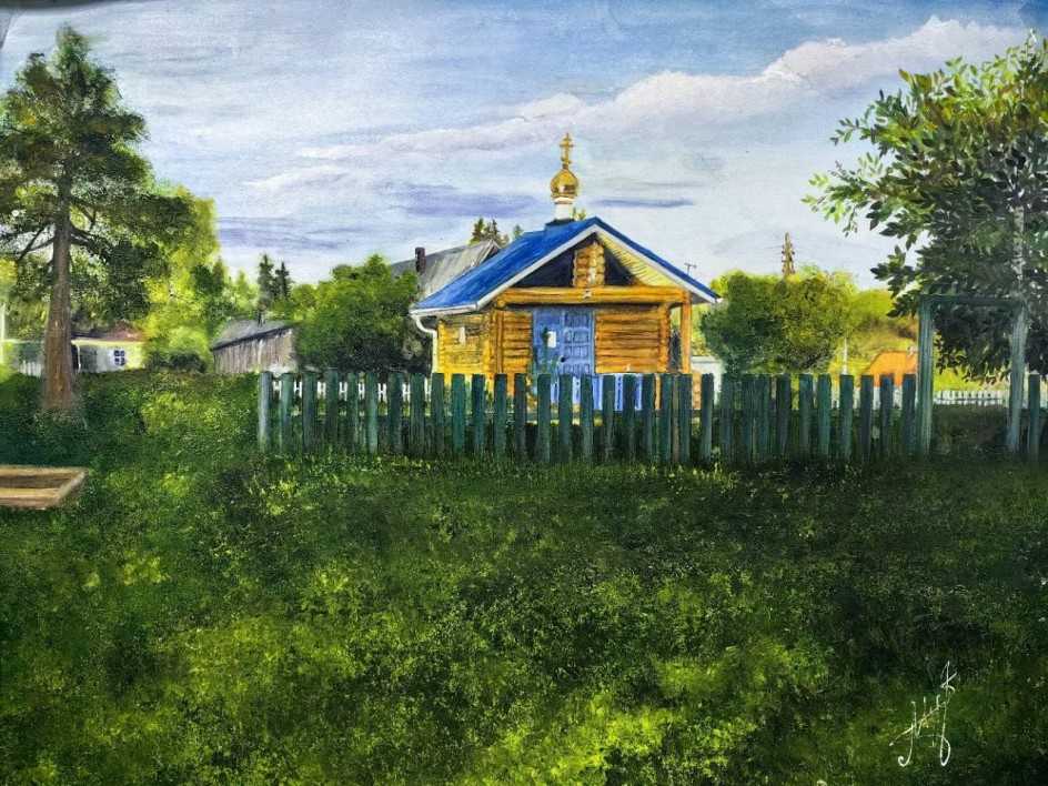 У бабушки