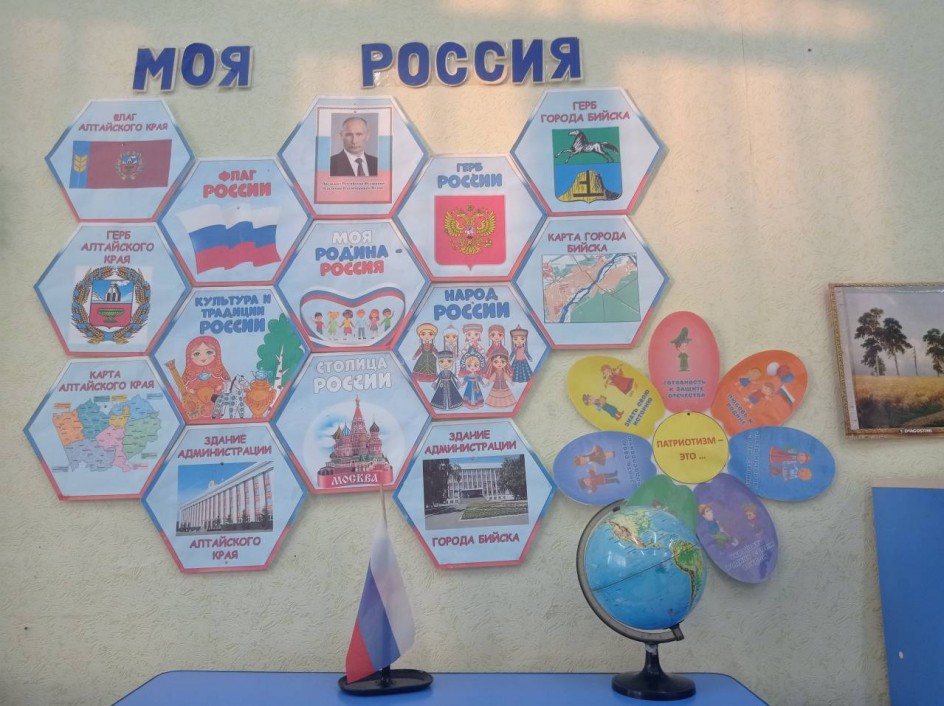Патриотический уголок