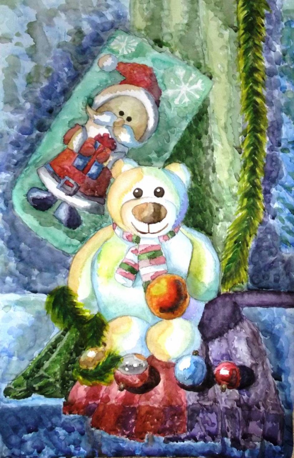Новогодний натюрморт