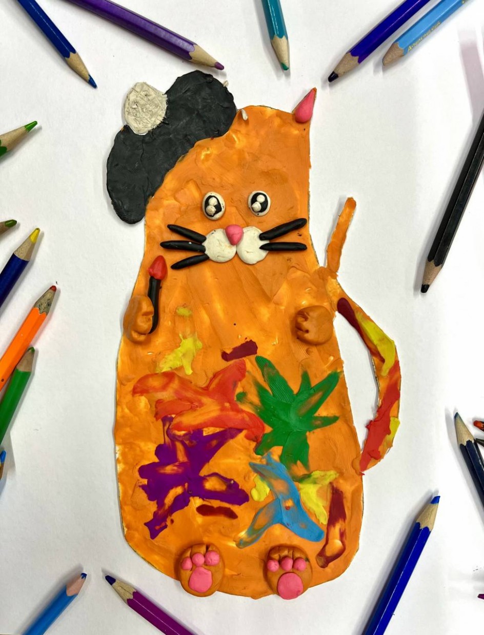 «Кот художник»