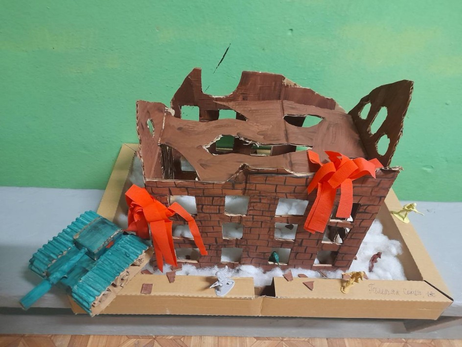 Дом Павлова, надёжная преграда.