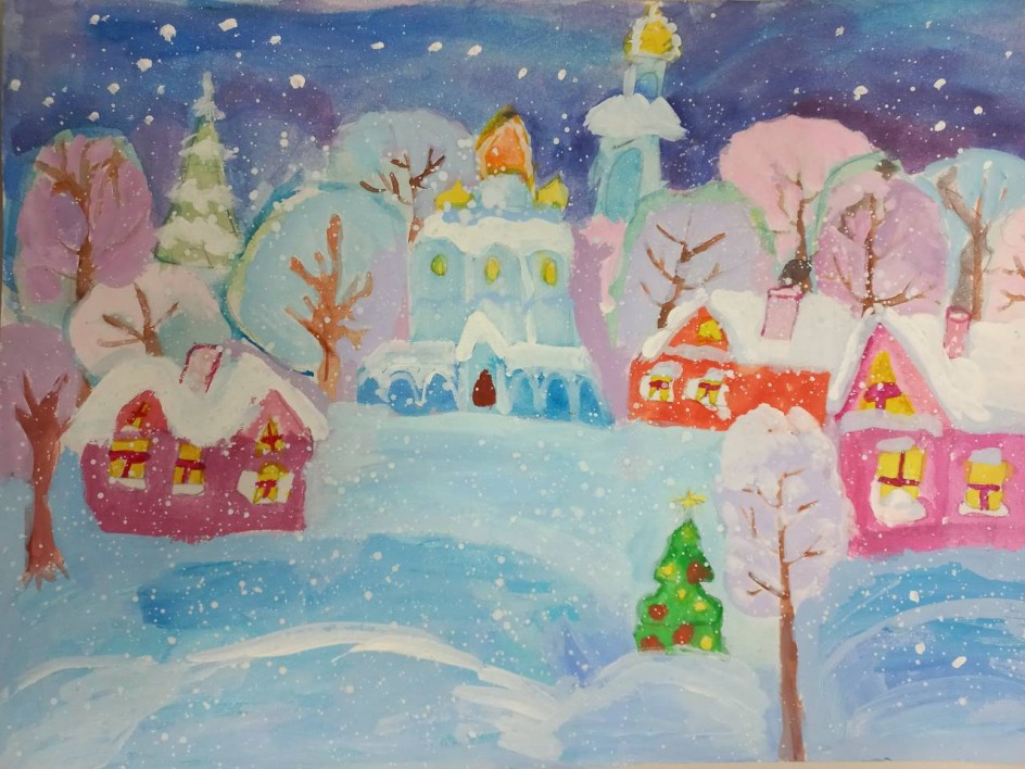 Зимний пейзаж