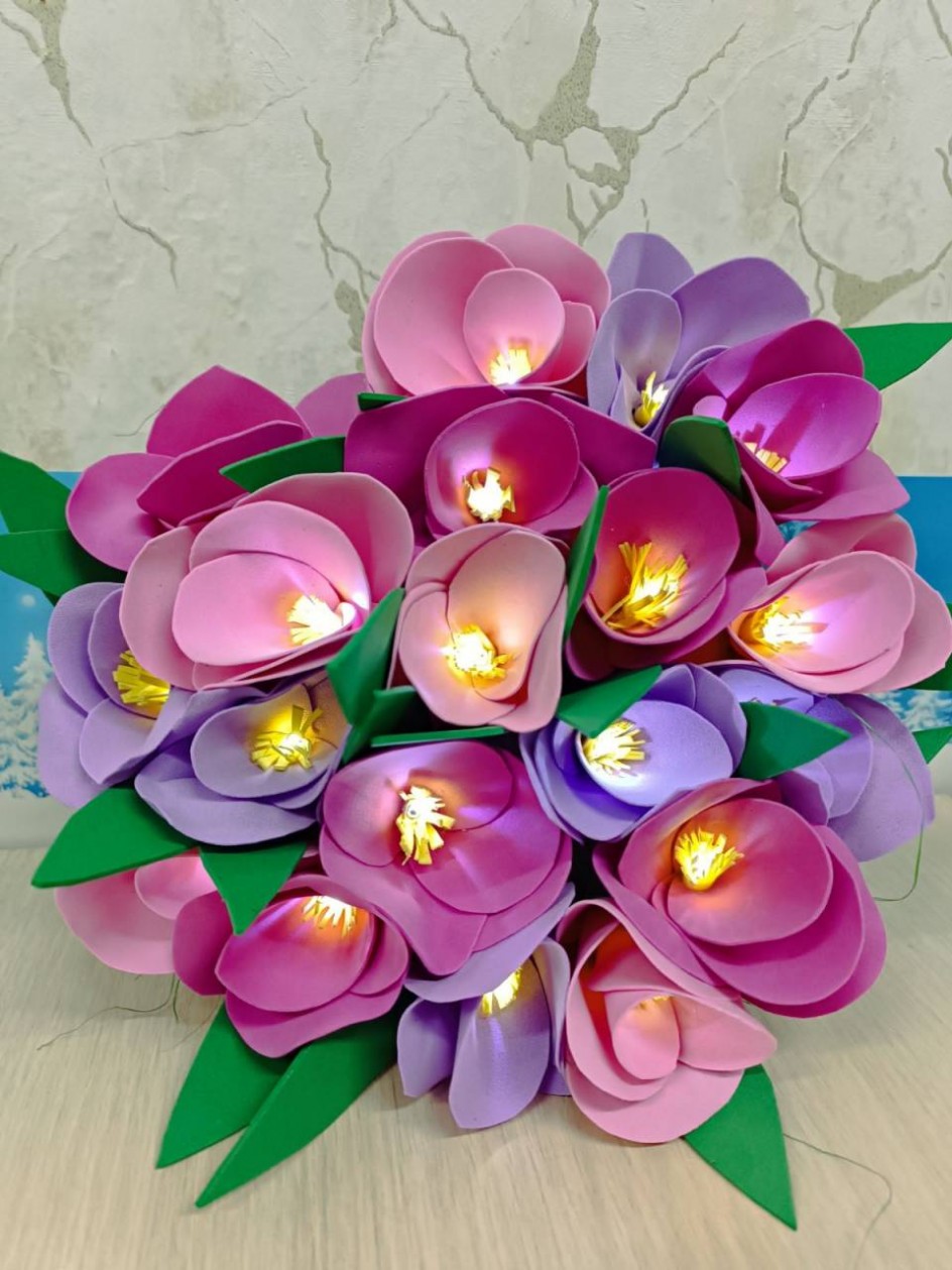 "Букет-светильник"