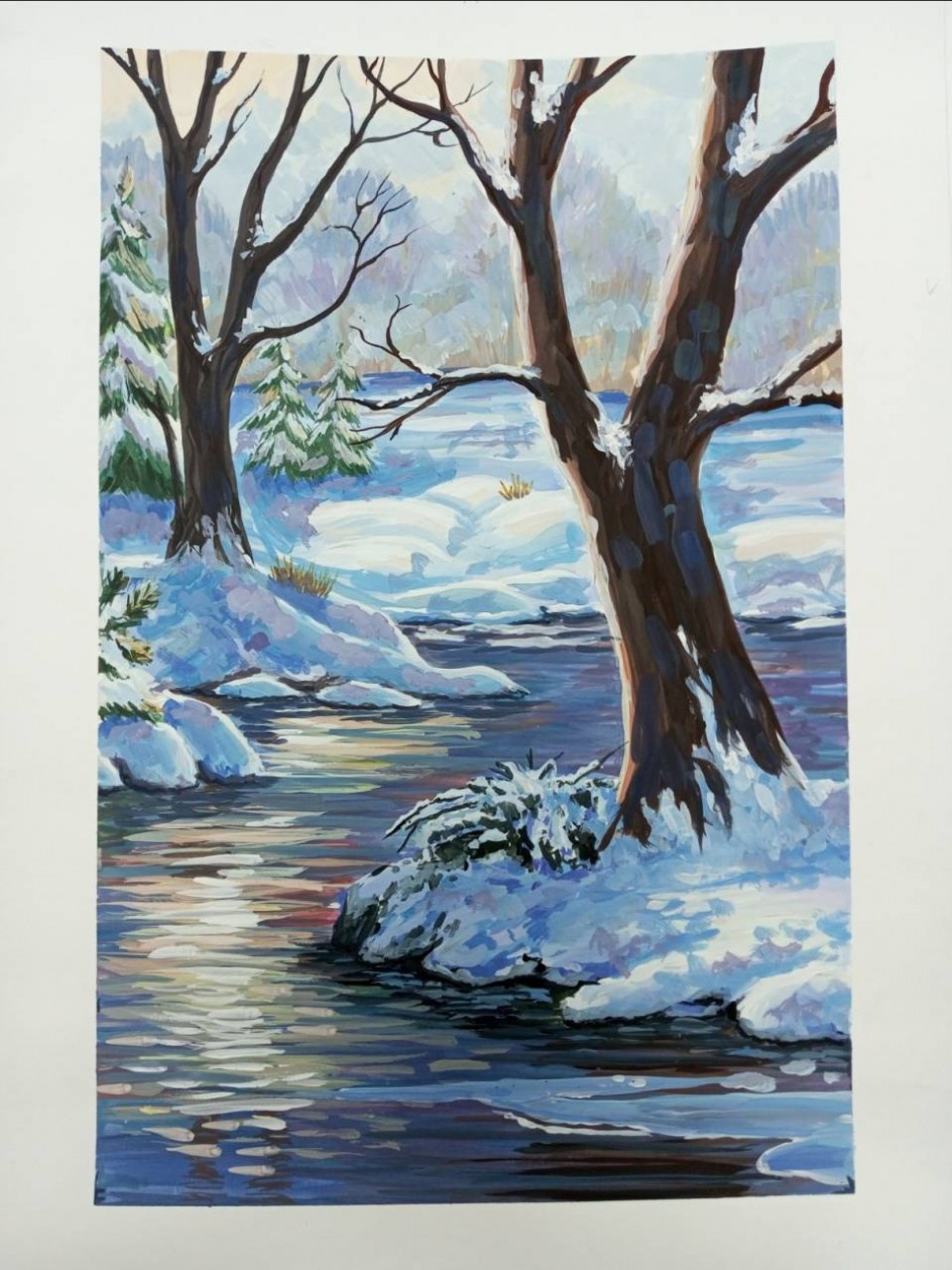 "Красавица зима"