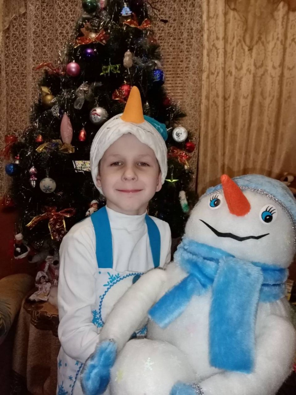 Мой любимый снеговик!