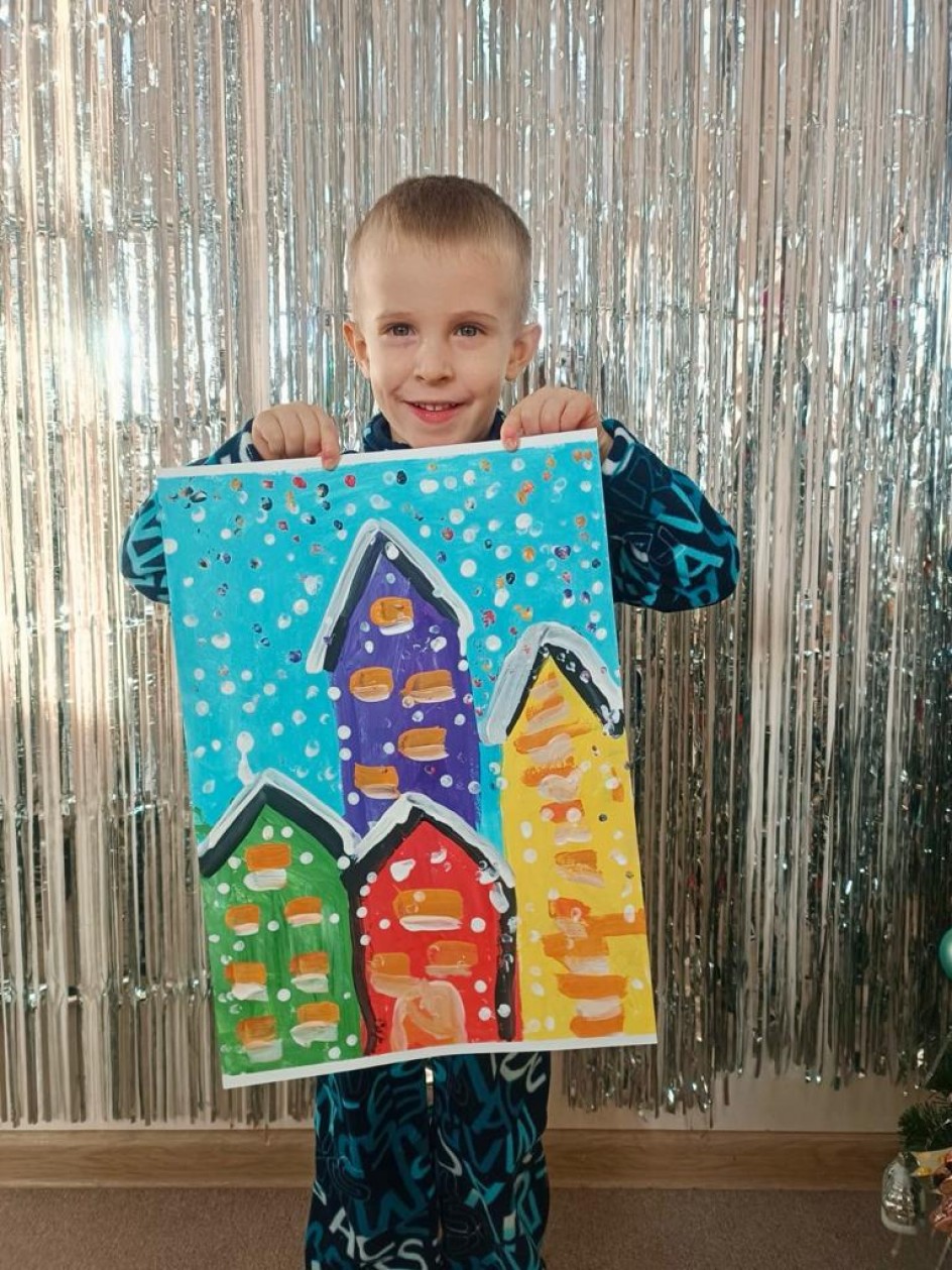 Зимний город