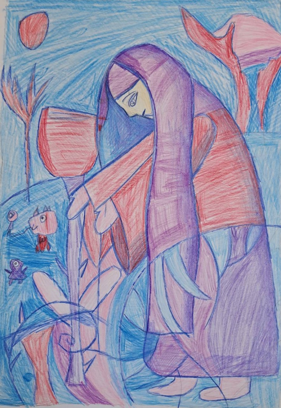 Ангел в лесу