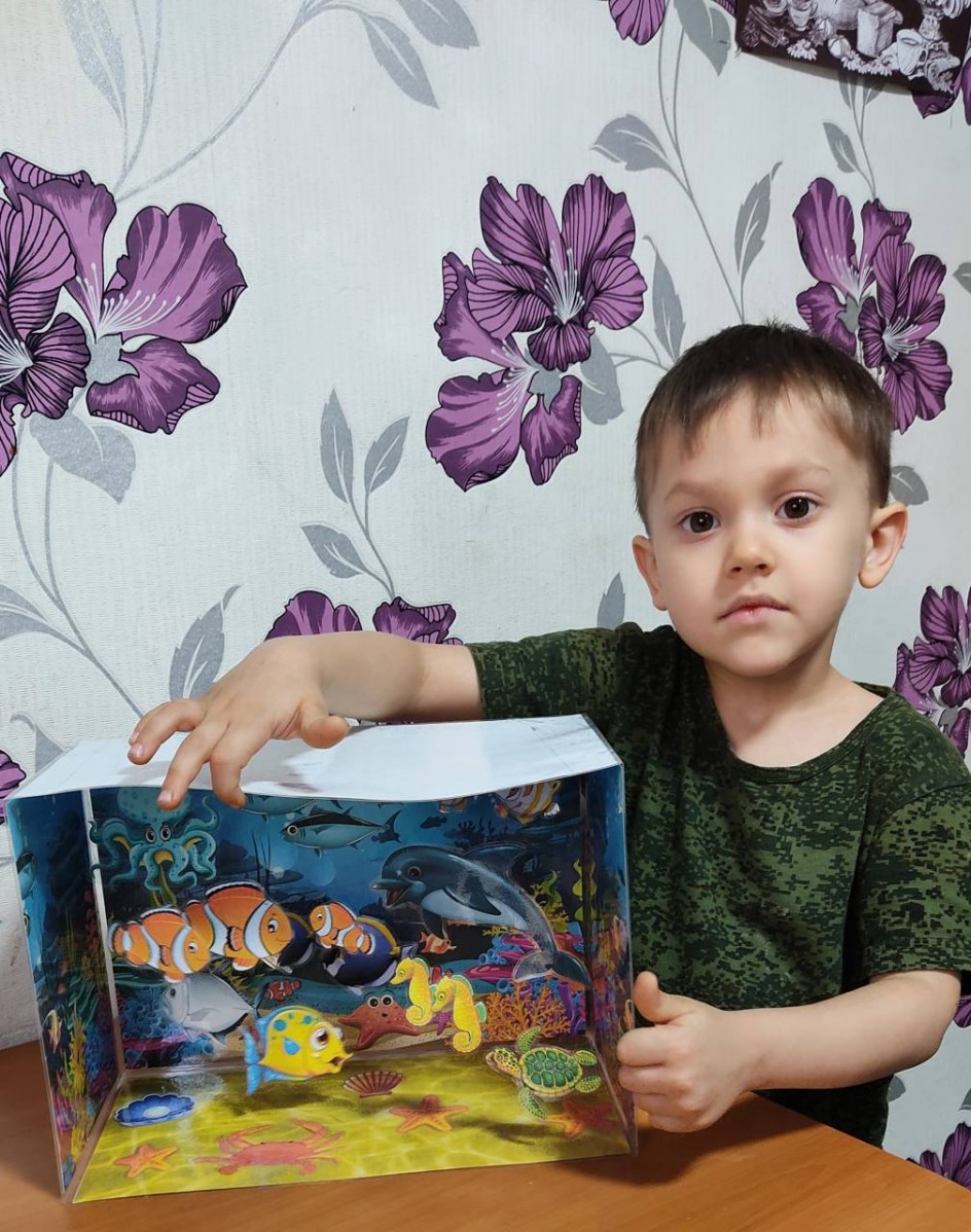 Макет "Морское дно"