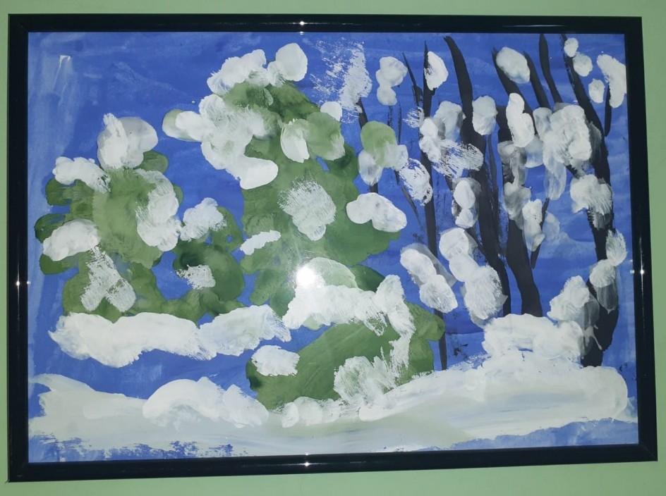 "Зимний лес"